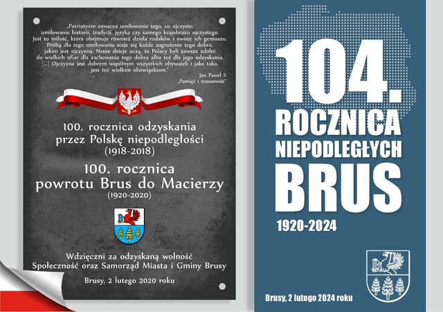 104 rocznica plakat