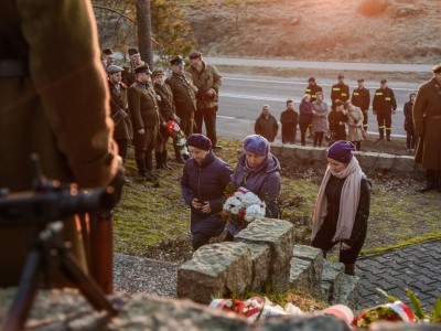 Delegacja Stowarzyszenia Kobiet Nad Brdą.