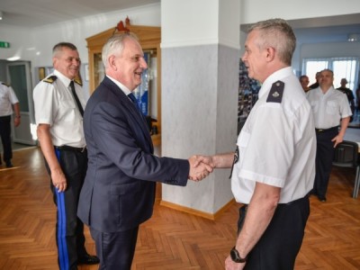 11.08 – 5. rocznica nawałnicy, wizyta Wojewody Pomorskiego, Pomorskiego Komendanta Wojewódzkiego PSP