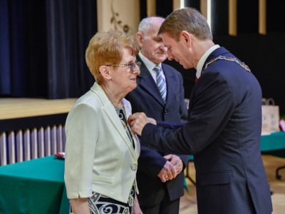 Państwo Halina i Benedykt Lipscy