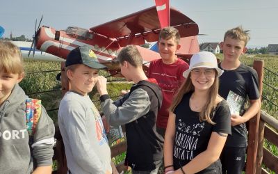 mPotęga w Szkole Podstawowej w Zalesiu